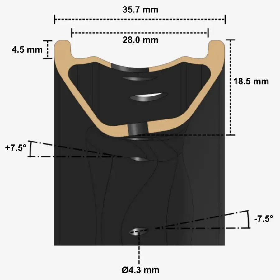 We Are One Sector Trail Rims (28mm) 5 We Are One Sector Trail Rims (28mm) - Image 5