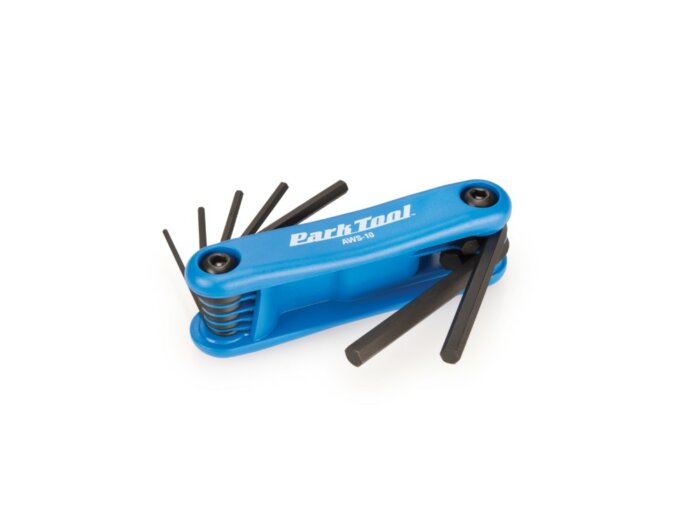Park Tool AWS-10 Fold-up Hex Wrench Set:  1.5mm to 6mm