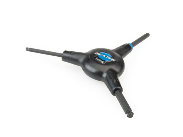 Park Tool AWS-8 Balldriver Hex Wrench Set:  4mm, 5mm, 6mm