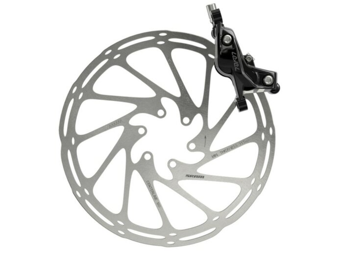 SRAM Level Silver Stealth 4 Piston Disc Brake