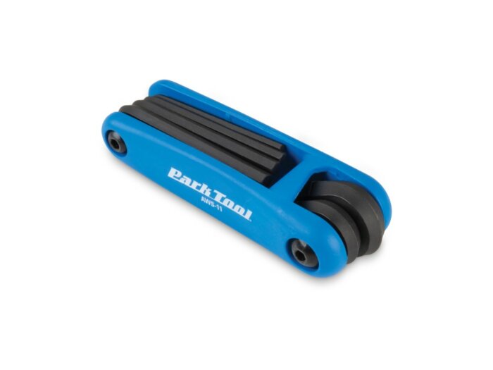 Park Tool AWS-11 Fold-up Hex Wrench Set:  3mm to 6mm, 8mm, 10mm