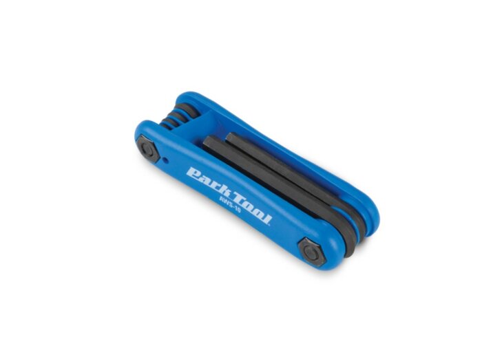Park Tool AWS-10 Fold-up Hex Wrench Set:  1.5mm to 6mm