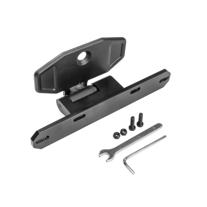 License Plate Mount - Piston Pro - Black