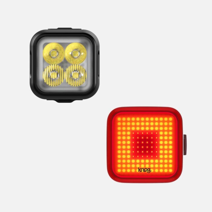 Knog Lightset, Blinder 900 + Blinder Square Rear 11 Knog Lightset, Blinder 900 + Blinder Square Rear