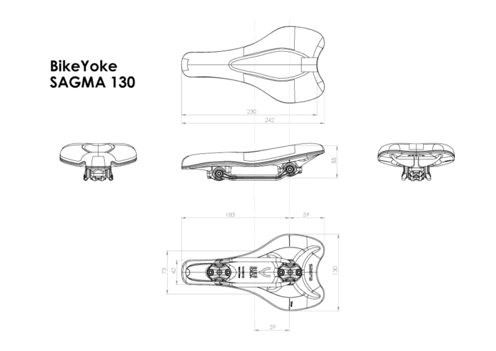 Bike Yoke Sagma Saddle