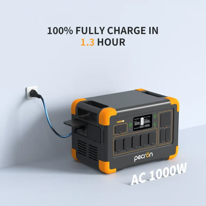 PECRON E1000LFP Portable Power Station 1800W 1024Wh 18 PECRON E1000LFP Portable Power Station 1800W 1024Wh