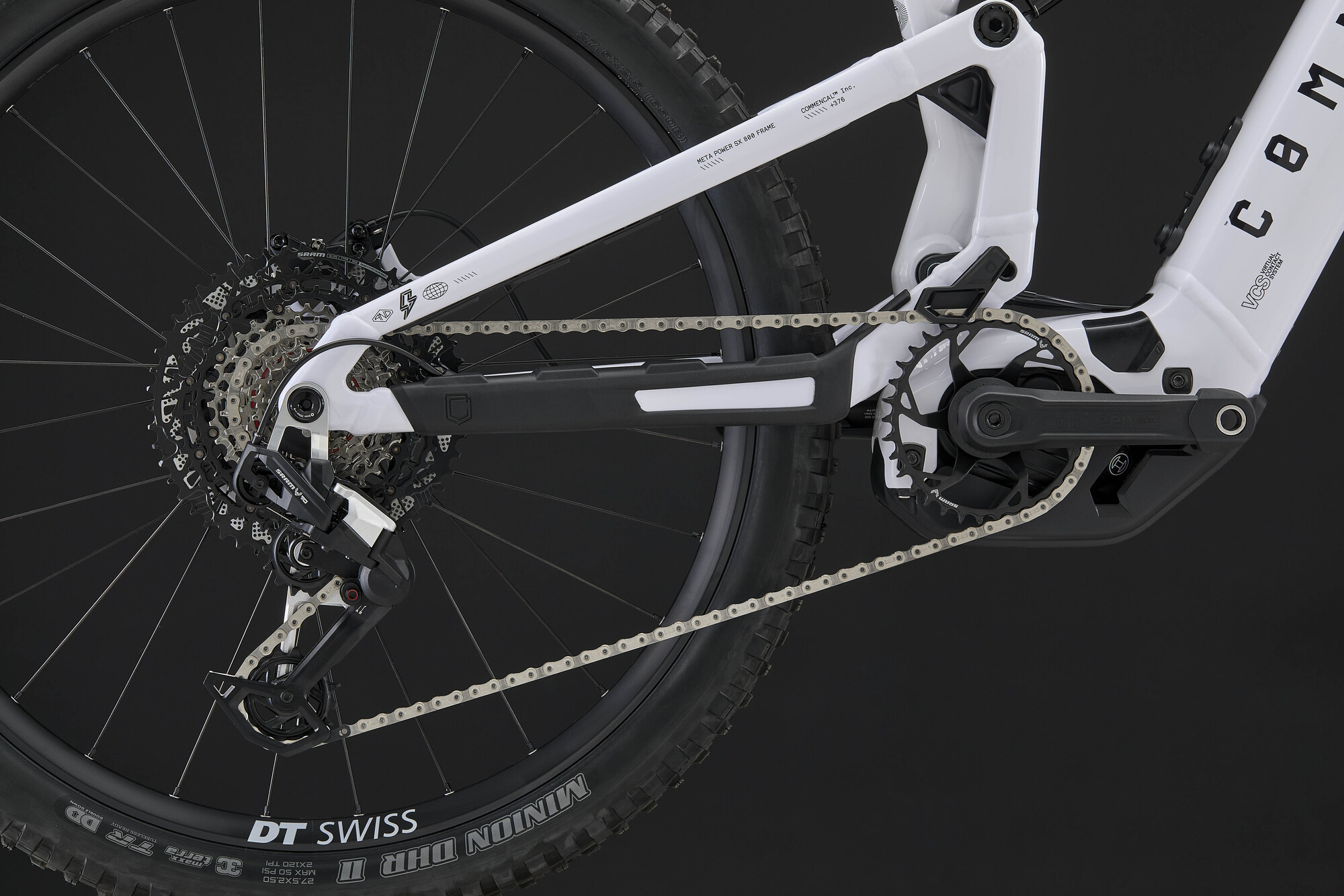 COMMENCAL META POWER SX 800 ROCKSHOX PURE WHITE 2026 5 COMMENCAL META POWER SX 800 ROCKSHOX PURE WHITE 2026 - Image 5