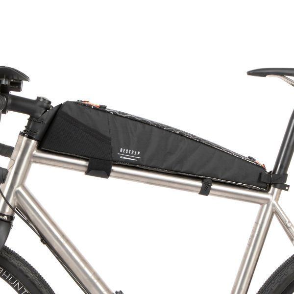 Restrap Race Top Tube Bag Long 2.0L - Black 2 Restrap Race Top Tube Bag Long 2.0L - Black - Image 2