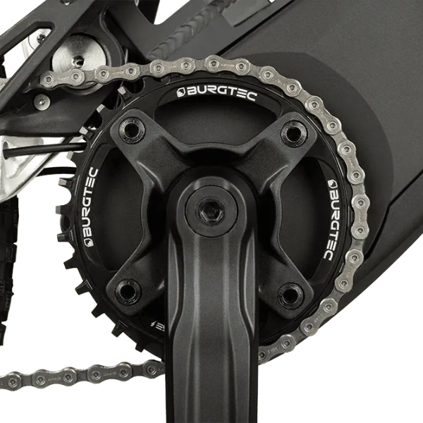 Burgtec 104mm BCD Inside Fit E-Bike Steel Thick Thin Chainring 2 Burgtec 104mm BCD Inside Fit E-Bike Steel Thick Thin Chainring - Image 2