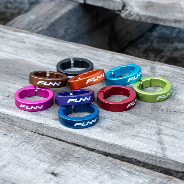 Funn Alloy Bike Grip Lock Rings for Hilt / Holeshot Grips 4 Funn Alloy Bike Grip Lock Rings for Hilt / Holeshot Grips - Image 4