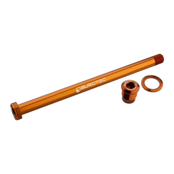 Burgtec 180mm x 12mm 1.00mm Pitch Rear Axle 6 Burgtec 180mm x 12mm 1.00mm Pitch Rear Axle - Image 6
