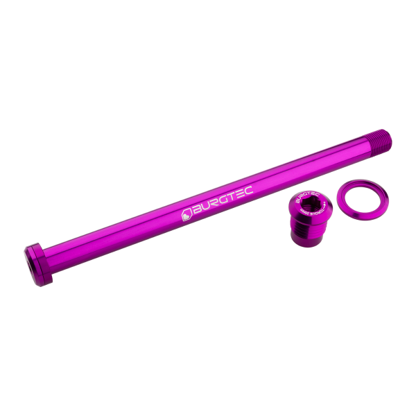 Burgtec 180mm x 12mm 1.00mm Pitch Rear Axle 4 Burgtec 180mm x 12mm 1.00mm Pitch Rear Axle - Image 4