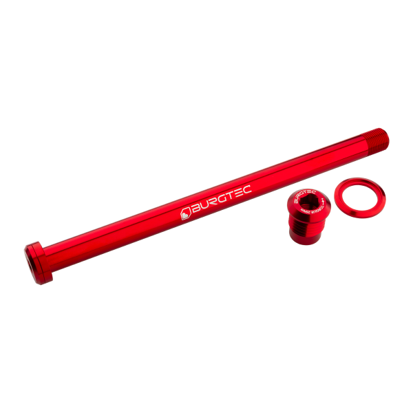 Burgtec 180mm x 12mm 1.00mm Pitch Rear Axle 5 Burgtec 180mm x 12mm 1.00mm Pitch Rear Axle - Image 5